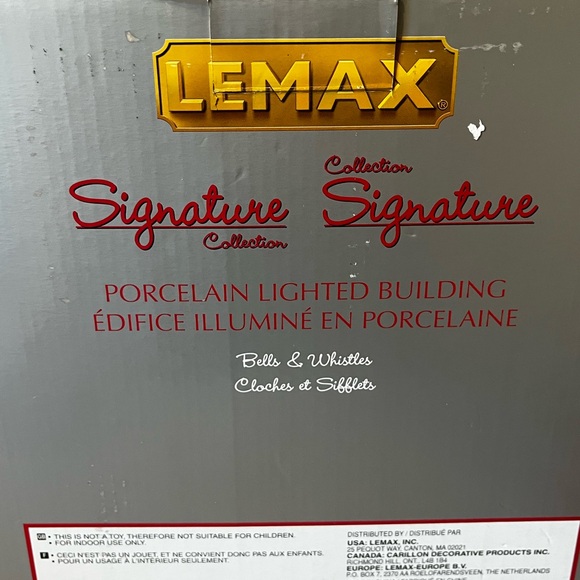 Lemax Signature Collection Bells & Whistles Cloches Et Sifflets 2015 Michaels Ex - Picture 11 of 11